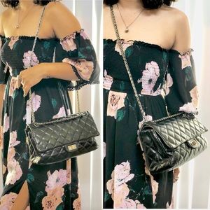 Aged Calfskin Quilted 2.55 Reissue 227 Flap Dyed